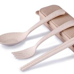 ของใช้เด็กพร้อมส่ง ช้อนกินข้าวแบบพกพา