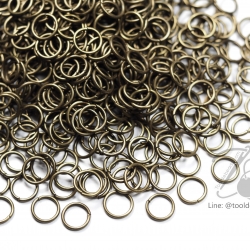 ห่วงกลม สีสนิม (10 กรัม) SKU-11255