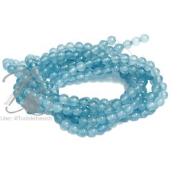 หิน Aquamarine 4มม. (96 เม็ด) SKU-09294
