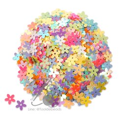 เลื่อมดอกไม้ 10มม. (500 กรัม) SKU-09693
