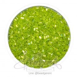 ปล้องสั้น โทนรุ้ง สีเขียวตอง (15 กรัม) SKU-03431