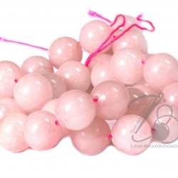 หิน Rose Quartz 12มม. (32 เม็ด) SKU-01272