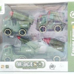 ของเล่นเด็กรถทหาร Races Military series