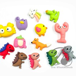 เรซิ่น ลายสัตว์ (1 ชิ้น) SKU-12827