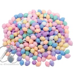 ลูกปัดพาสเทล 9มม. แปดเหลี่ยม (225 กรัม) SKU-02983