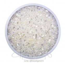 ปล้องสั้น โทนรุ้ง สีขาว (15 กรัม) SKU-03398