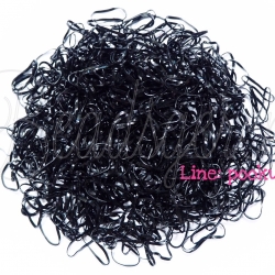 หนังยางรัดผม สีดำ เส้นจิ๋ว (1 กิโลกรัม) SKU-05311