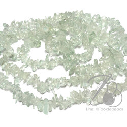 หิน Green pastel quartz 6มม. หินแตก (250 เม็ด) SKU-14506