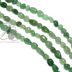 หิน หยก(Jade) 8มม. หินไร้ทรง (47 เม็ด) SKU-14514