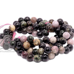 หิน Tourmaline 8มม. (45 เม็ด) SKU-09948