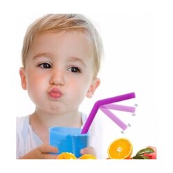 หลอดซิลิโคนพร้อมส่งแบบงอได้ นิ่ม นุ่มในสัมผัส ใช้ได้ทั้งน้ำ นม น้ำผลไม้ ปลอดภัย และใช้ได้ ชา กาแฟ