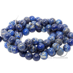 หิน Lapis Lazuli 8มม. (47 เม็ด) SKU-01231