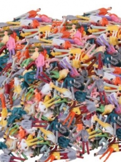 คนจิ๋ว สเกล 1:75 คละแบบ 200 ตัว