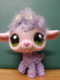 LPS แกะสีชมพู #5014