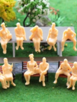 คนจิ๋ว สเกล 1:48 ชุด 12 ตัว