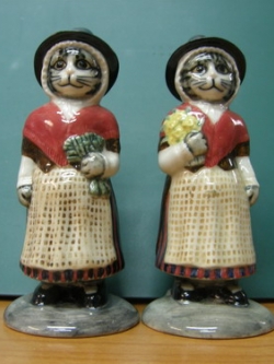 ตุ๊กตาเซอรามิคขวดเกลือ-พริกไทย