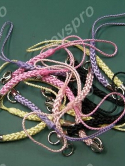 สายถักมีห่วง คละสี 20 ชิ้น