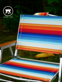 Folding Camping Chair เก้าอี้พับแขนไม้