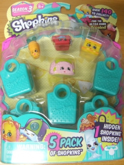 Shopkins S-3 แบบ pack-5