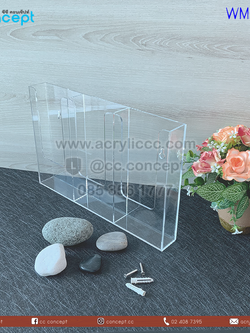 กล่องโบรชัวร์ A4 พับ 3 ติดผนัง (WMB-01)