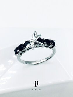 แหวนนิลแมลงปอ เสริมดวงด้านความรัก ความโชคดี ร่ำรวย มั่งคั่ง