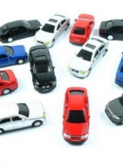 รถจิ๋ว สเกล 1:200 ชุด 25 คัน