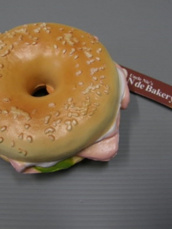 Hamburger Squishy ขนาด 4 นิ้ว (Japan)