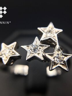 แหวนดาว4ดวงเพชร CZ