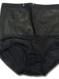 กางเกงในเยื่อไผ่ สีดำ (F)
