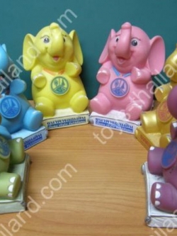 ออมสิน ชุดช้าง 6 ตัว