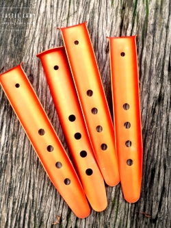 Aluminum Curve Sand Tent Peg 23cm.