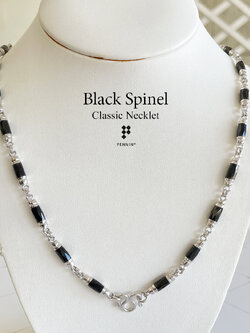 สร้อยคอนิลปล้องอ้อย 13 มิล หุ้มเงินแท้ 925 ชุบทองคำขาว ยาว 26 นิ้ว สวมหัวได้ สวยทน แข็งแรง