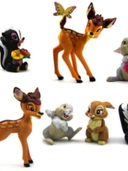 โมเดล Bambi ชุด 7 ตัว