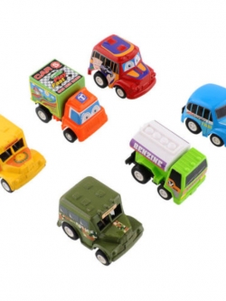 รถจิ๋ว คละแบบ 6 คัน