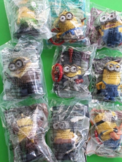ฟิคเกอร์ Minions ครบชุด 9 ตัว (Mc China)