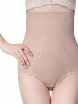 ชุดชั้นในกระชับสัดส่วน ขนาด L สีเบจ