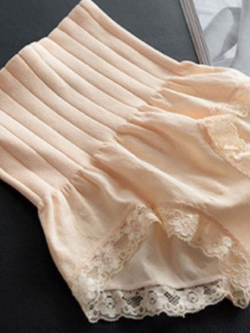 กางเกงในเอวสูงลดพุง (F) สีน้ำตาล