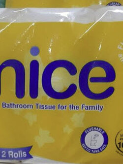 กระดาษชำระ ไนซ์ (Nice Bathroom Tissue) / แพ็ค (6 ม้วน)