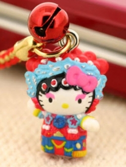 ที่ห้อยมือถือ คิตตี้เที่ยวญี่ปุ่น