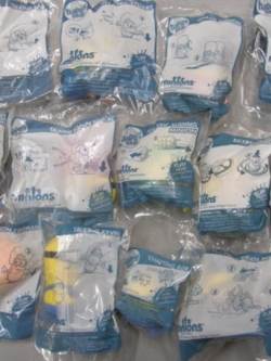 ฟิคเกอร์ Minions ครบชุด 14 ตัว (Mc Australia)