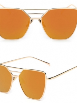 แว่นตากันแดด UV400 สีส้ม