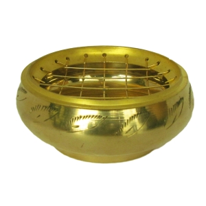 เตาเผาทองเหลือง Brass Charcoal Burner