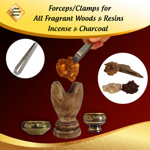 ที่คีบ ที่หยิบ ที่จับ ไม้หอม กำยาน ธูปหอม ถ่านเผา Forceps / Clamps