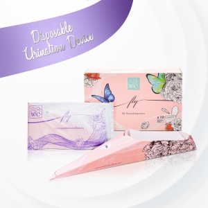 กรวยยืนปัสสาวะสำหรับผู้หญิง (FLY ) Disposable Urination Device กรวยยืนฉี่ สำหรับผู้หญิง