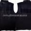 เสื้อกั๊กดำ ติดตีนตุ๊กแก