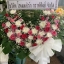 พวงหรีดดอกไม้สด