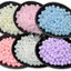 ลูกปัดพลาสติก เคลือบรุ้ง 8มม. ทรงกลม (500 กรัม) SKU-15495