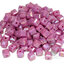 ลูกปัดพลาสติก เคลือบรุ้ง 10มม. ทรงเต๋าเจีย (500 กรัม) SKU-16719