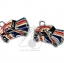 จี้เหล็ก 135 ลายธงรถ (1 ชิ้น) SKU-00478