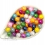 ลูกปัดมุกพลาสติก 8มม. (100 กรัม) SKU-07383